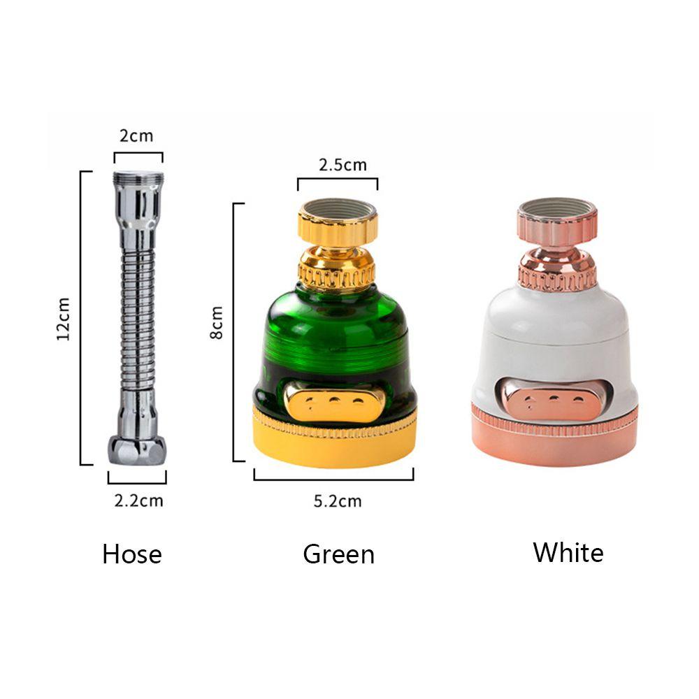 PISTA Vòi Nước Nhà Bếp Xoay 360 Độ Sang Trọng 3 Chế Độ° Đầu Vòi Lọc Nước Chống Bắn Tung Tóe Dạng Xoay Tiện Lợi