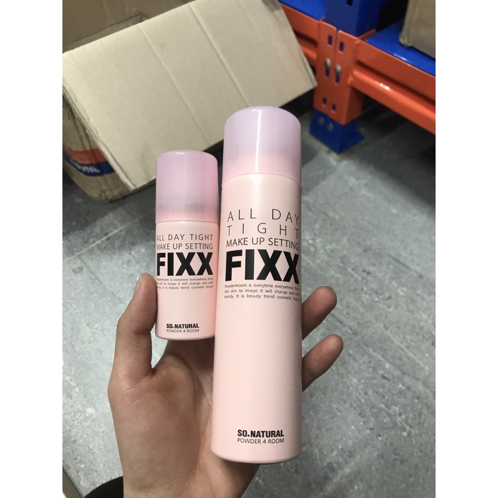 Xịt Khóa Nền Trang Điểm All Day Tight Make Up Setting Fixx Giữ Lớp Trang Điểm Lâu Trôi Nhập Khẩu Chính Hãng Hàn Quốc | BigBuy360 - bigbuy360.vn