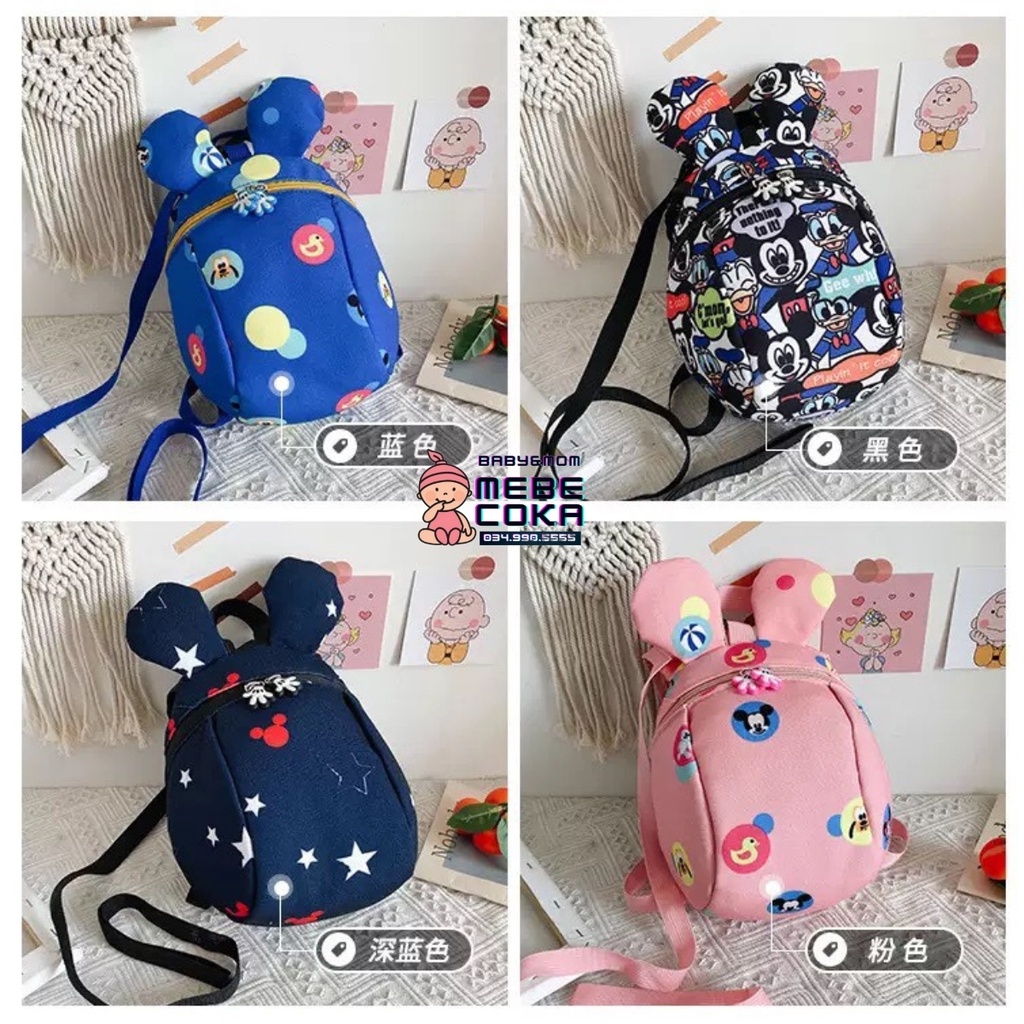 Balo cho bé ,Ba lô mẫu giáo nhà trẻ lớp lá lớp mầm họa tiết hoạt hình siêu dễ thương cho bé từ 1 tuổi