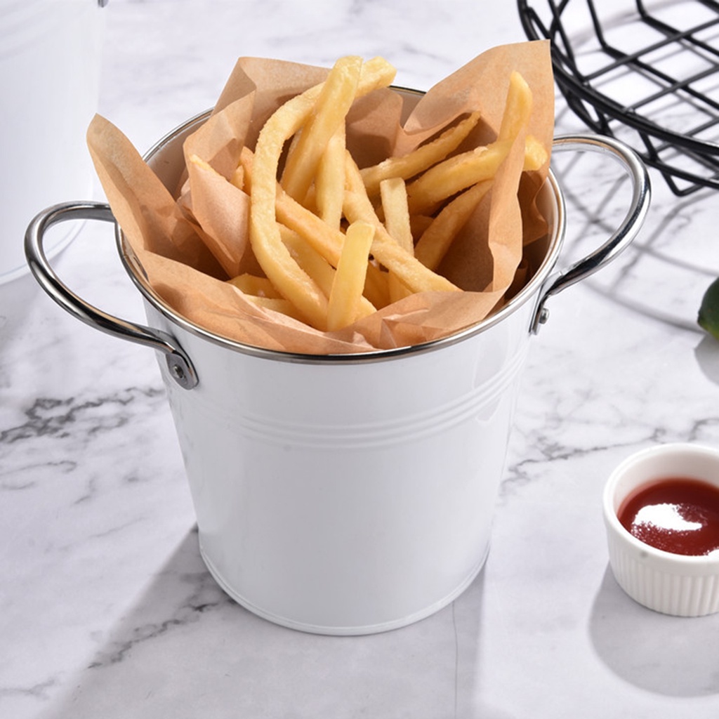[Dolity2] Xô Đựng Đá / Khoai Tây Chiên / Kẹo / Snack Sáng Tạo