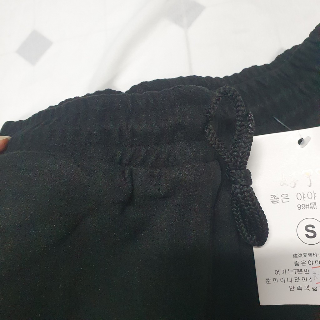 Quần Baggy Dạ Hàn , quần dài bo gấu M1