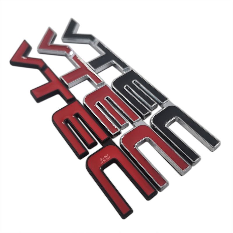 1 X Miếng Dán Kim Loại In Logo VTEC Trang Trí Ô Tô Honda VTEC