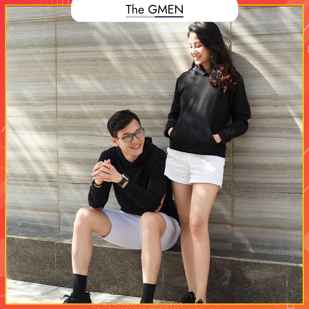 Áo Hoodie nam vải nỉ The GMEN có túi thiết kế tay gấu chất liệu da ấn tượng