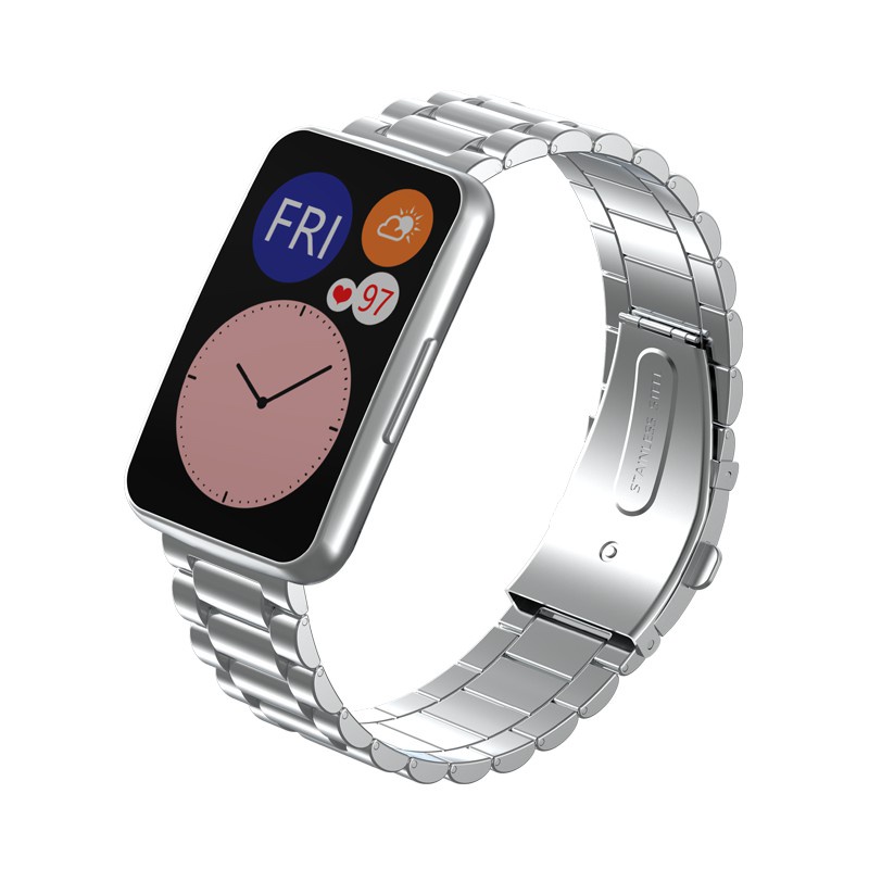 Dây đeo inox cho đồng hồ thông minh Huawei Watch Fit