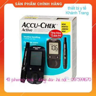 (Giá sỉ) MÁY ĐO ĐƯỜNG HUYẾT ACCU-CHEK ACTIVE