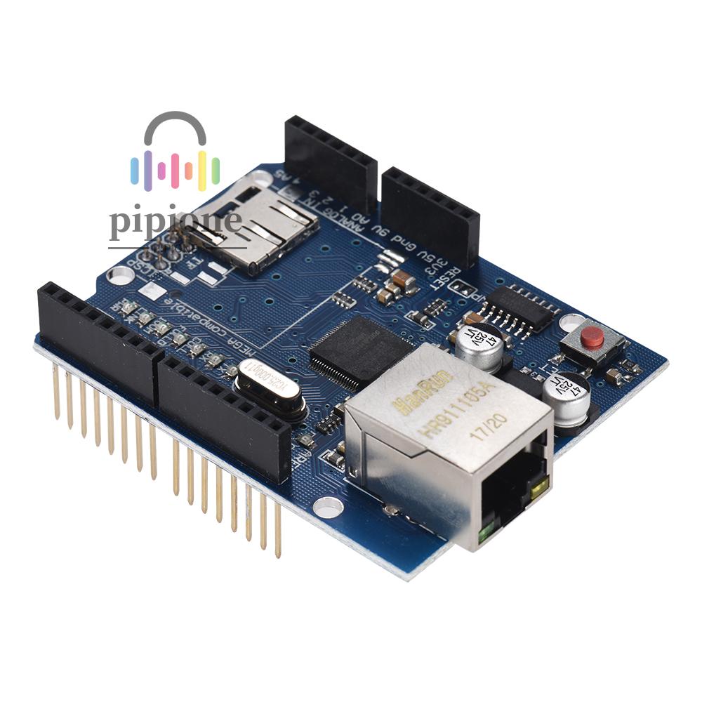 Bảng Mạch Mở Rộng Xw5100 Uno Ethernet Shield Với Khe Thẻ Micro Sd Cho Arduino