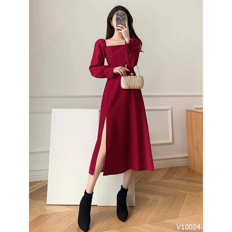 [dress by Bame] Váy tuyết mưa đỏ kèm ảnh chất