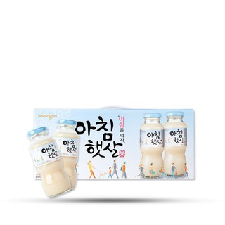Chai Nước Gạo Rang Woongjin Hàn Quốc (180ml/chai)(combo)