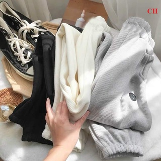Quần bom nữ bo chun năng động dáng thụng