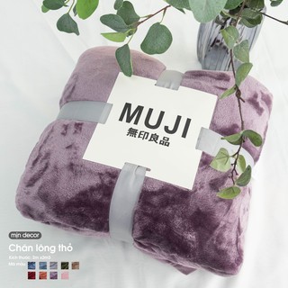 Chăn Lông Thỏ ☀️FREESHIP☀️ Chăn Lông Tuyết Muji ULTIMATE BLANKET - Chăn Hè Thu Đông Cao Cấp