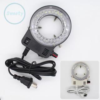LED Microscope Light Inner Diameter 63mm Illumination Equipment Adjustable Lightweight Workshop Source Lamp 63mm