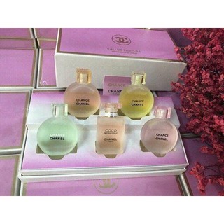 Bộ nước hoa mini ( Hộp 5 chai)