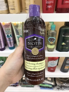 Cặp gội xả làm dày tóc HASK Biotin