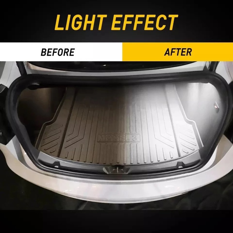 Đèn LED Nhiều Màu Độc Đáo Trang Trí Nội Thất Xe Hơi Model S Model X 3