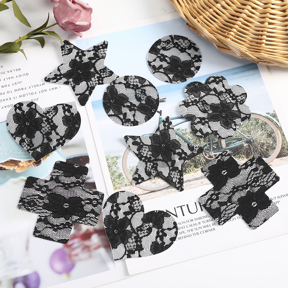 Bộ 6 Miếng Dán Nhũ Hoa Levao Nhiều Kiểu Dáng Dùng Một Lần Cho Nữ