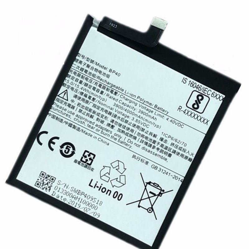 Pin thay xịn Xiaomi Redmi K20 Pro/ Xiaomi Mi 9T Pro mã BP40 dung lượng 4000mAH Zin máy -