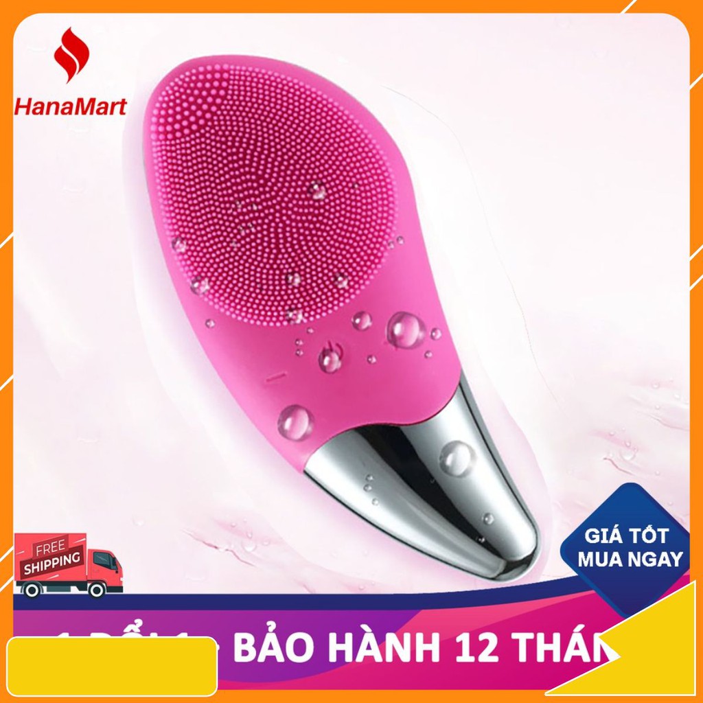 Máy rửa mặt mát xa mini cầm tay cho nam và nữ, dùng kèm sữa rửa mặt, loại bỏ chất nhờn, bụi bẩn, tế bào chết