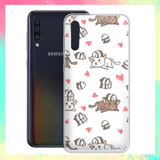 [FREESHIP ĐƠN 50K] Ốp lưng Samsung Galaxy A50 in hình gấu trúc chibi cute - 01084 Silicone Dẻo