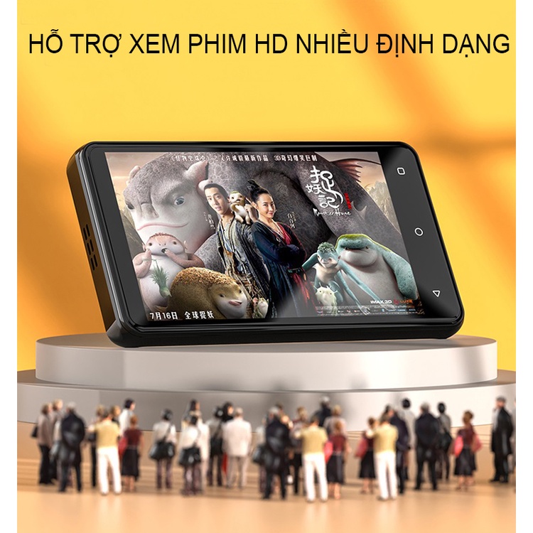 Máy Nghe Nhạc Android MP4 Màn Hình Cảm Ứng 4.0 Inch Kết Nối Bluetooth WiFi Ruizu H11 Bộ Nhớ 16GB - Hàng Chính Hãng