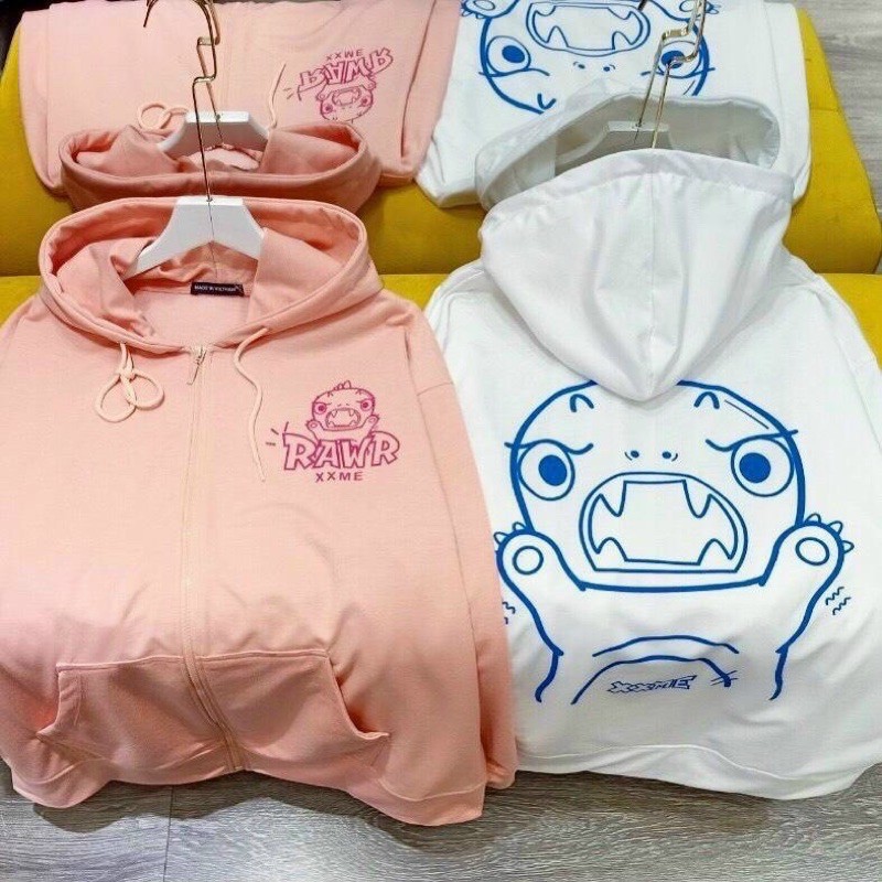 Áo khoác nỉ unisex form rộng Hoạt Hình Rắ nam nữ ulzzang Wind | BigBuy360 - bigbuy360.vn