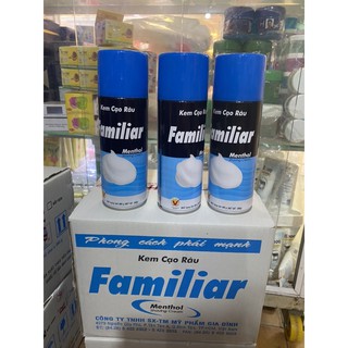 Kem cạo râu Familiar Menthol 360g