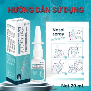 Xịt xoang herbal nasal spray chai 20ml - ảnh sản phẩm 4
