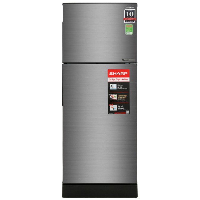 Tủ lạnh Sharp Inverter 196 lit SJ-X201E-DS