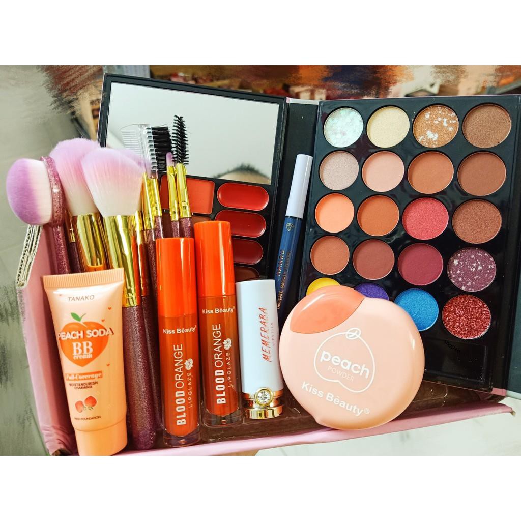 [hongvuong]Bộ Mỹ phẩm trang điểm Any Kiss có cọ đẹp | BigBuy360 - bigbuy360.vn