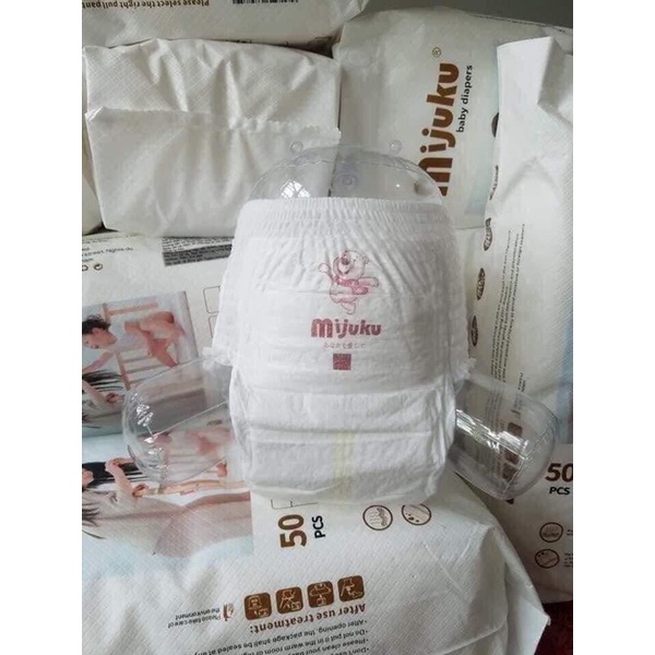 Bỉm quần Mijuku xuất Nhật /XL10miếng (SIÊU THẤM HÚT)Bỉm Mijuku siêu tiết kiệm bịch
