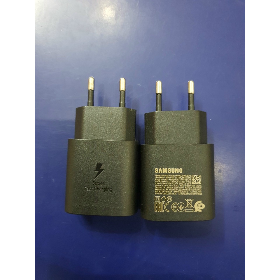 Củ sạc Samsung 25W - Sạc nhanh Samsung chính hãng - Bảo hành 12 tháng