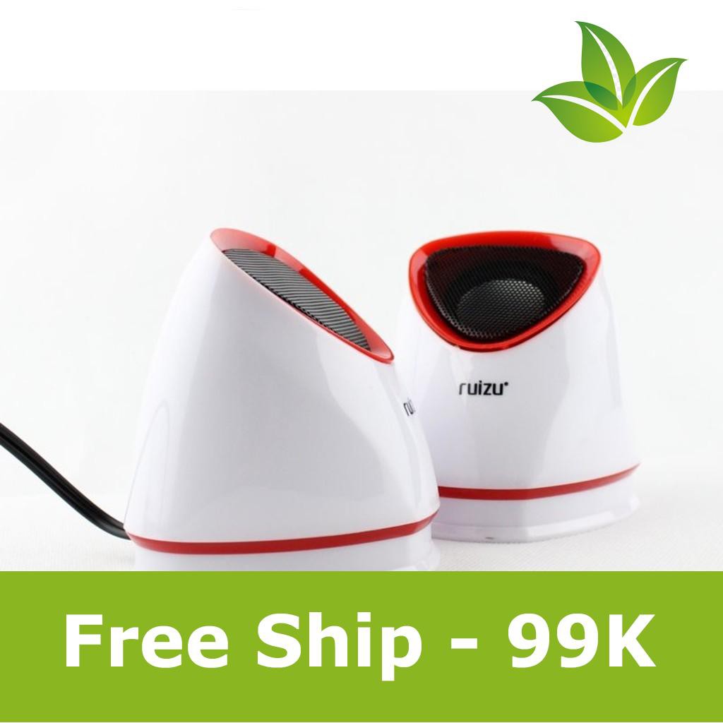 Loa Ví Tính Ruizu 510 Nhỏ Gọn Tiện Dụng hỗ trợ ship
