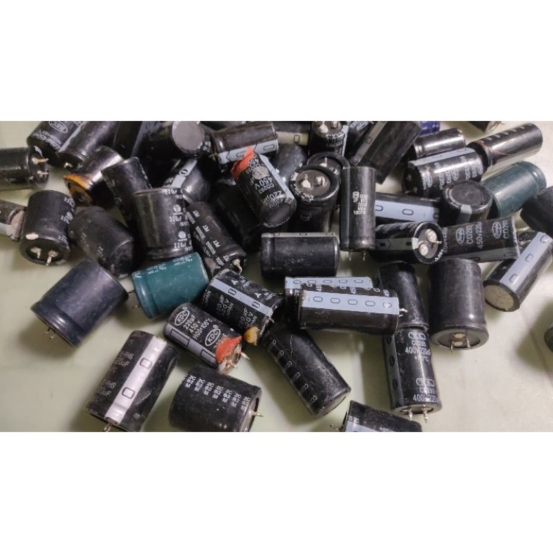 1kg tụ 180uf-270uf 450v-500v tháo máy