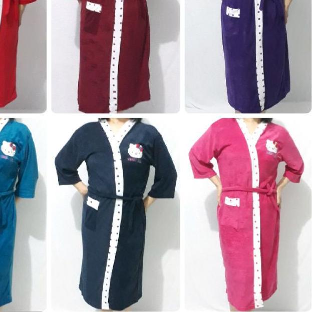 ✈ Áo Choàng Tắm Kiểu Kimono Thêu Họa Tiết Dành Cho Nữ ✼ | BigBuy360 - bigbuy360.vn