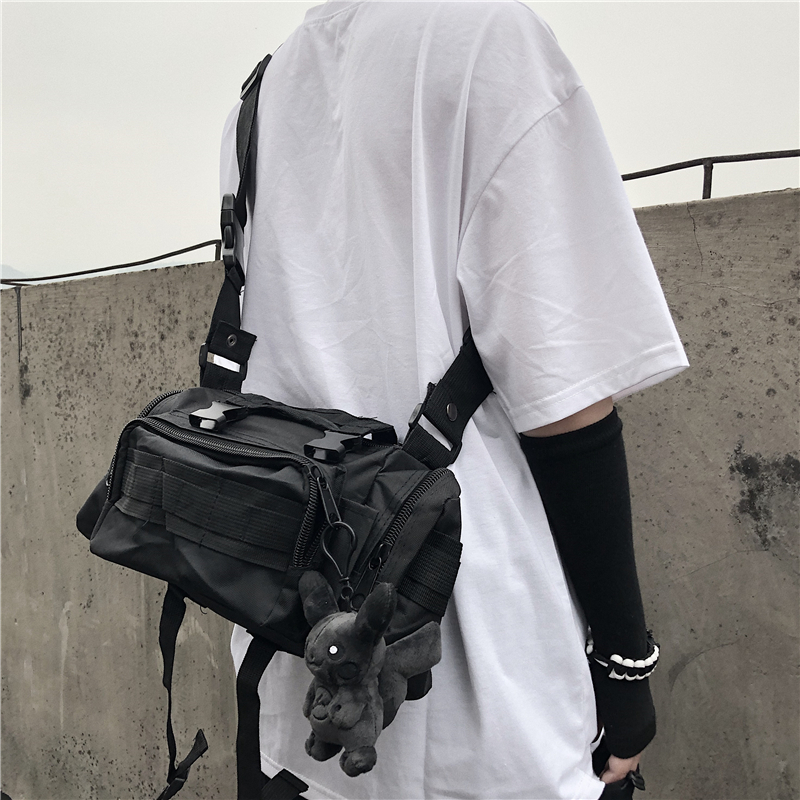 Túi Đeo Vai Xinh Xắn Thời Trang  191000Túi Đeo Hông Phong Cách Hiphop Đường Phố Cho Nam Nữ