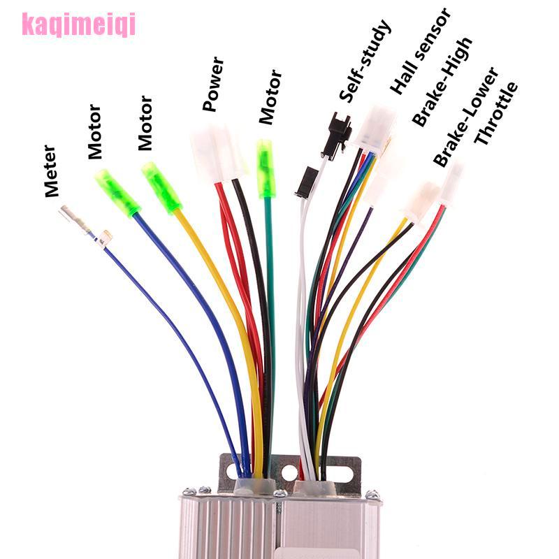 Động cơ điều khiển không chổi than 36v/48v 350w DC cho xe đạp điện tiện dụng