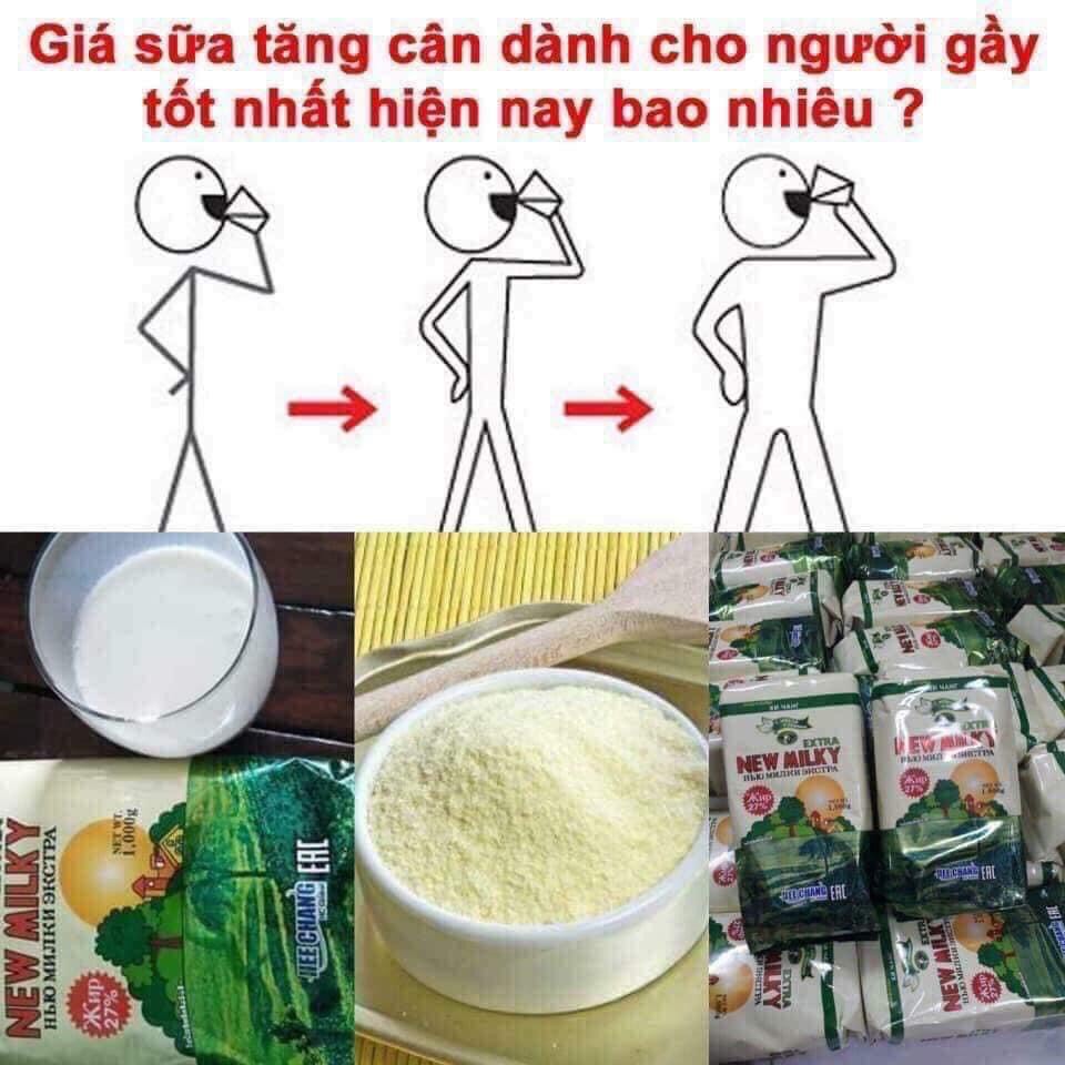 [Siêu Rẻ] SỮA BÉO NGA NEW EXTRA MILKY 1KG/TÚI DATE MỚI