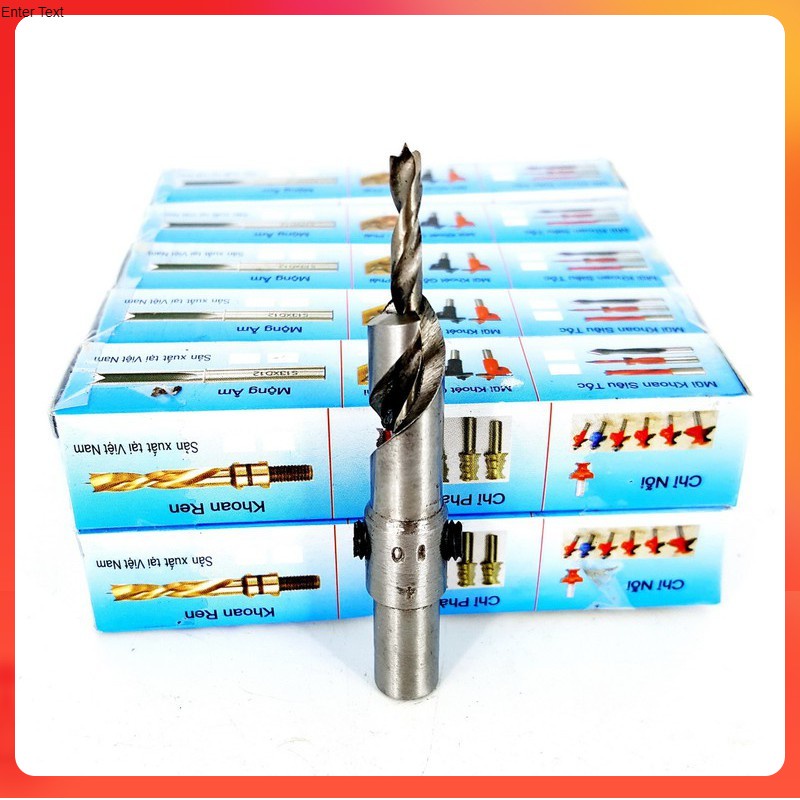MŨI KHOAN GỖ 2 TẦNG TÂM 4LY VỎ 10LY