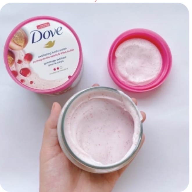 Tẩy da chết body Dove