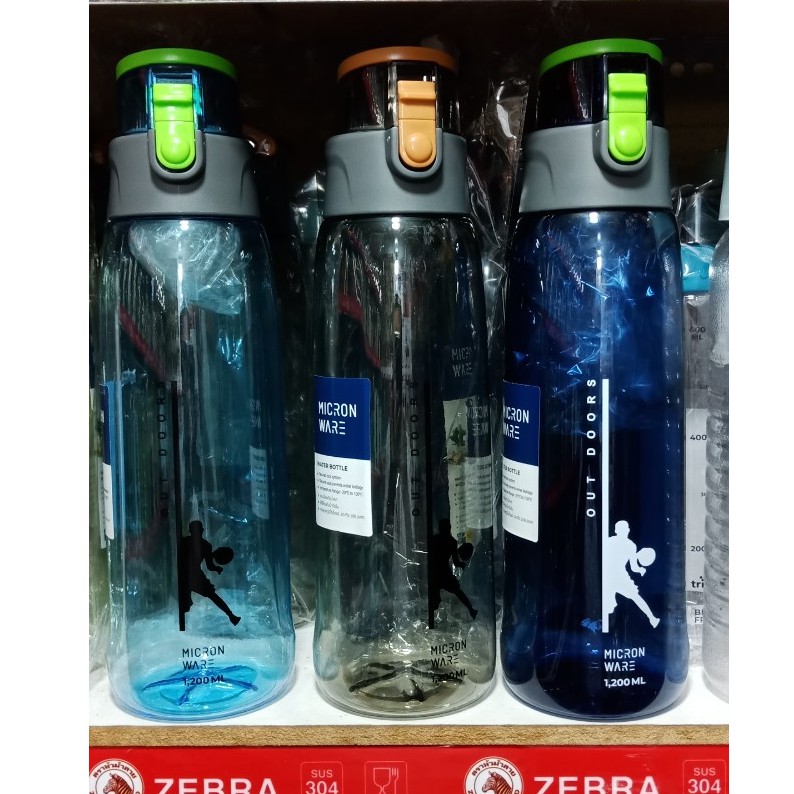 Bình nước nhựa Tritan nắp siêu khóa 5242- 1200ml xuất xứ Thái Lan