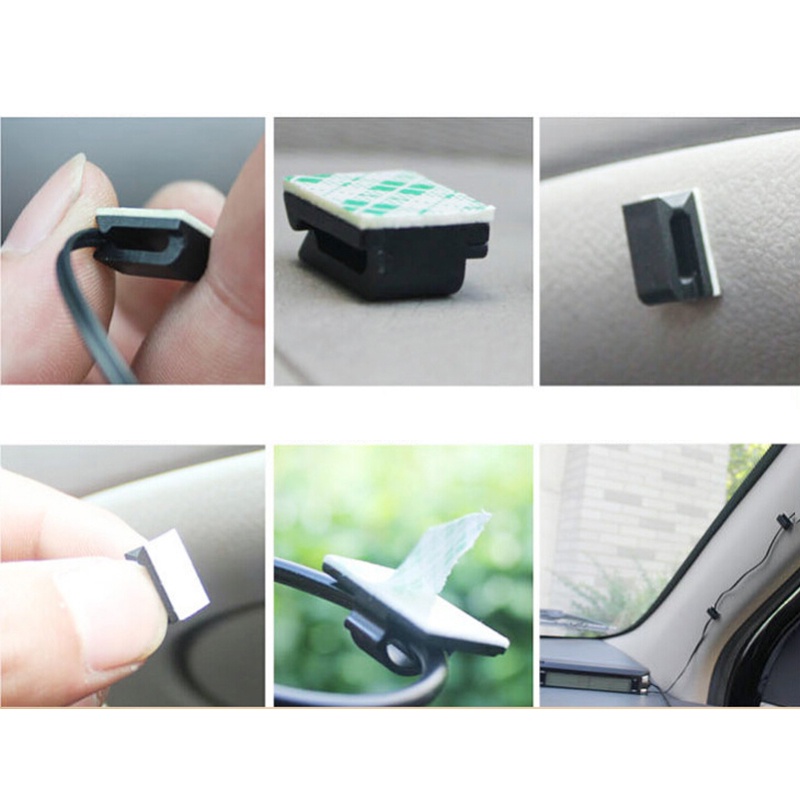 Bộ 10 Kẹp Cố Định Dây Cáp Tiện Lợi