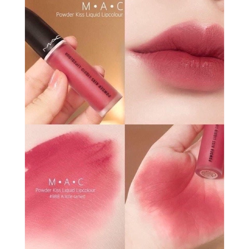 Son kem Mac powder kiss liquid lip colour