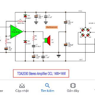 IC TDA 2030A  công suất âm thanh