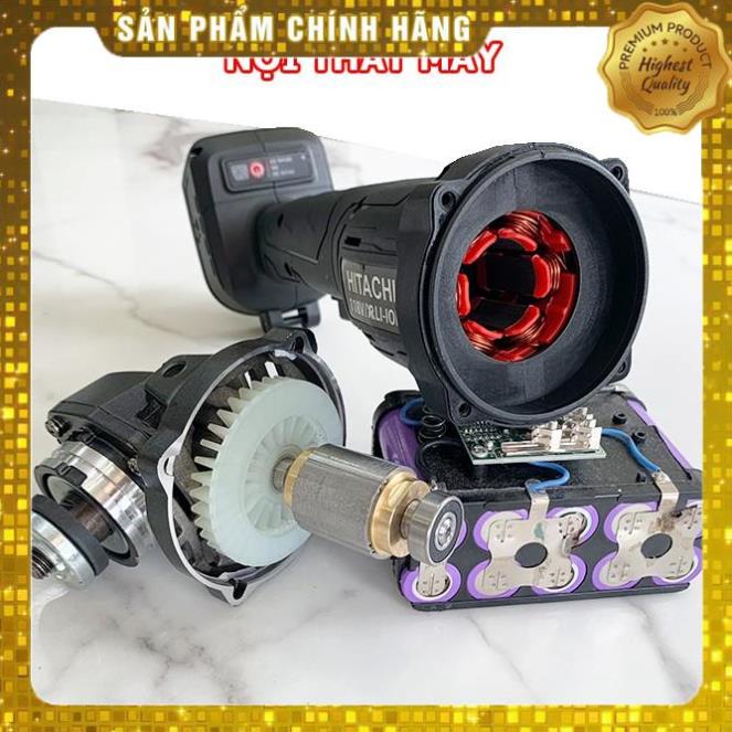 Máy Mài Pin HITACHI 118V - Không Chổi Than  - Máy Cắt Cầm Tay - 2 PIN  /