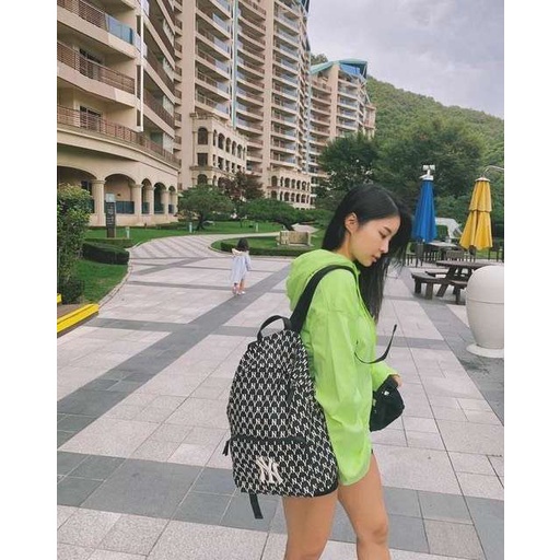 BALO M.L.B NY MONOGRAM BACKPACK BLACK - B218