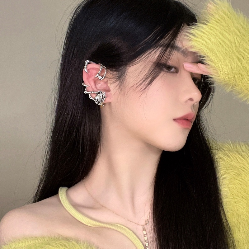 Khuyên Tai Hình Móng Vuốt Ma Thuật Phong Cách punk hip hop Âu Mỹ Thời Trang