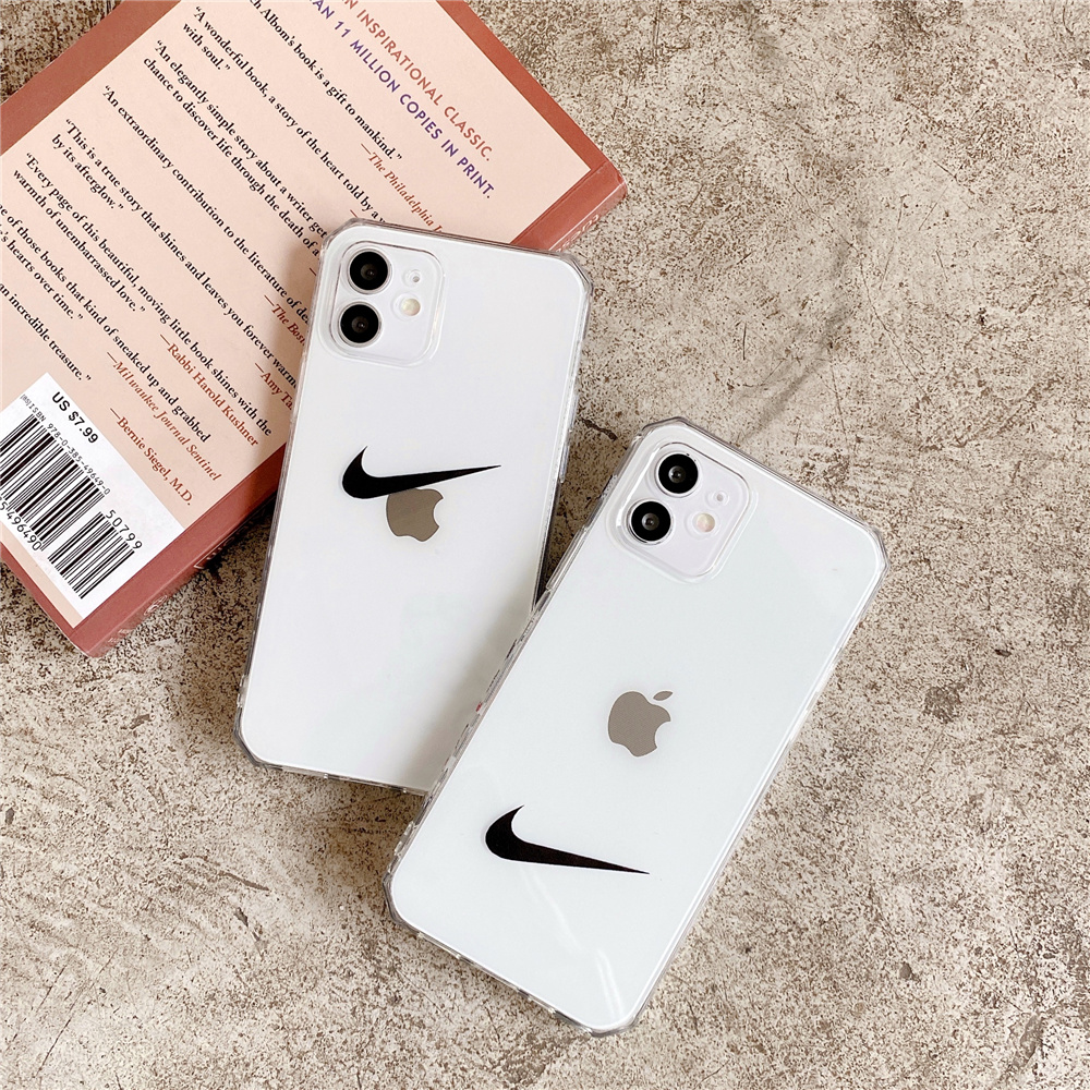 Trong kho!Ốp Điện Thoại Trong Suốt In Logo Nike Cá Tính Cho IPhone6 7Plus 8Plus XS 11 Pro Max 12 | BigBuy360 - bigbuy360.vn