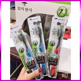 Set 5 bàn chải đánh răng bossi Hàn Quốc