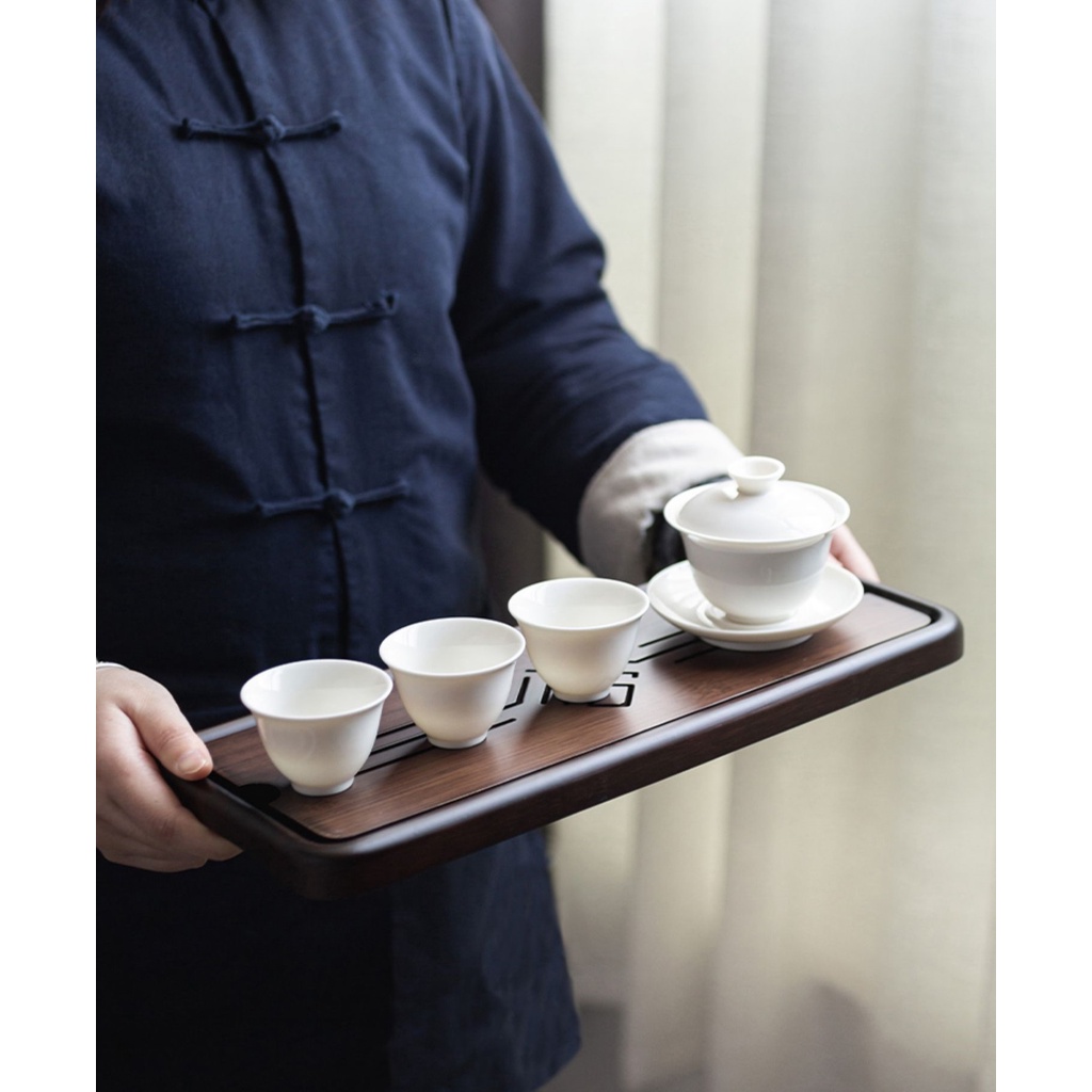 Khay trà tre hun khói hàng cao cấp Đài Loan