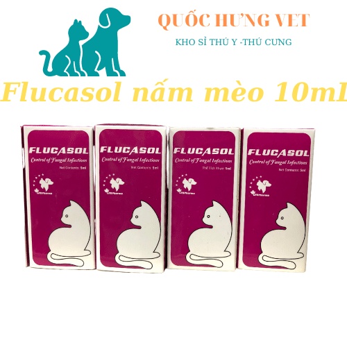 Sản phẩm Flucasol nấm cho mèo - GFB Pharma Canada - QUỐC HƯNG VET