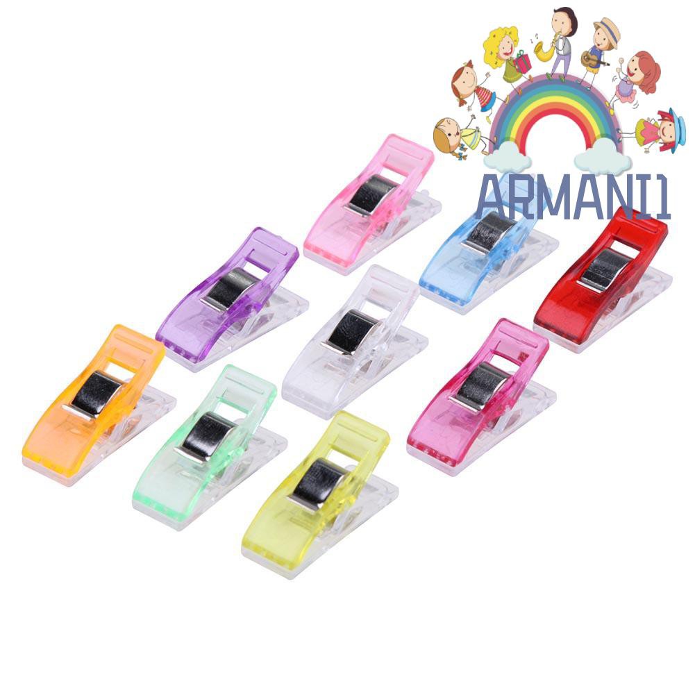 Set 100 Kẹp Nhựa Nhiều Màu